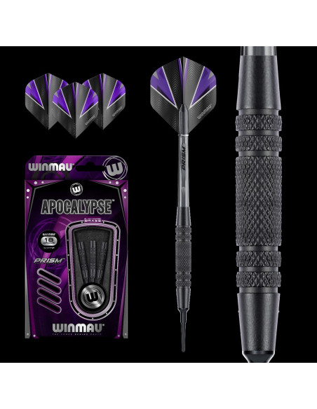 APOCALYPSE 2213 Brass Softdarts 18g Winmau