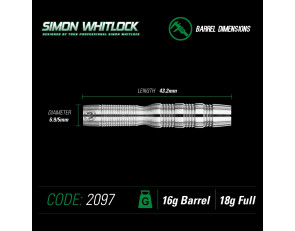 SIMON WHITLOOK silver soft darts 2