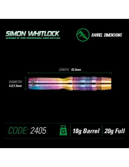 SIMON WHITLOOK Urban Grip Softdarts  Katalog  Artikel 
