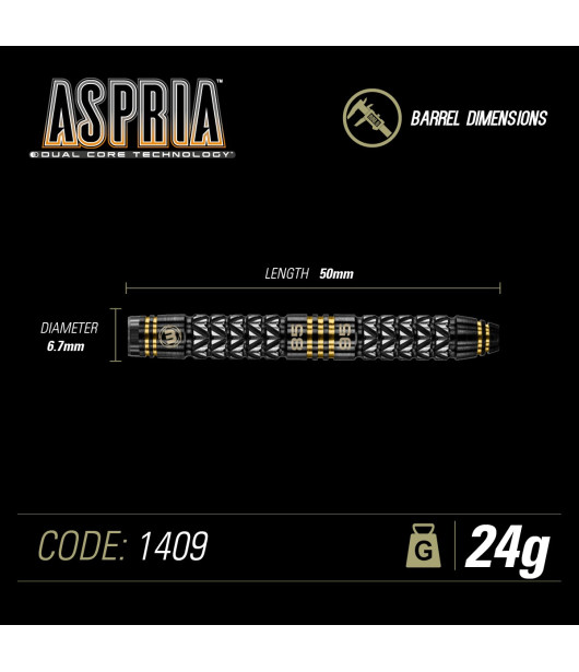 ASPRIA steel darts