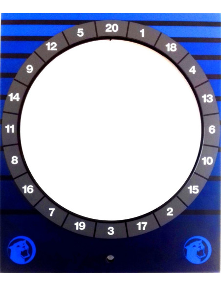 Front door - HB8 Target door blue