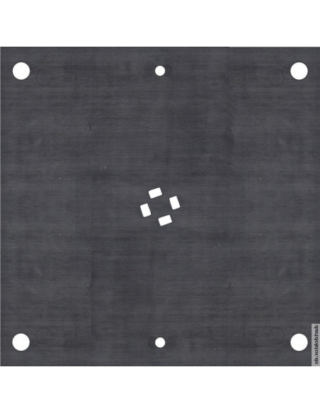 Rubber mat for lion darts
