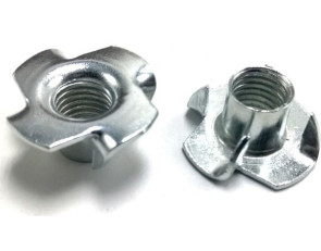 M8 drive-in nut for rotary handle