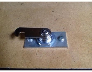 Lock plate for target door 2