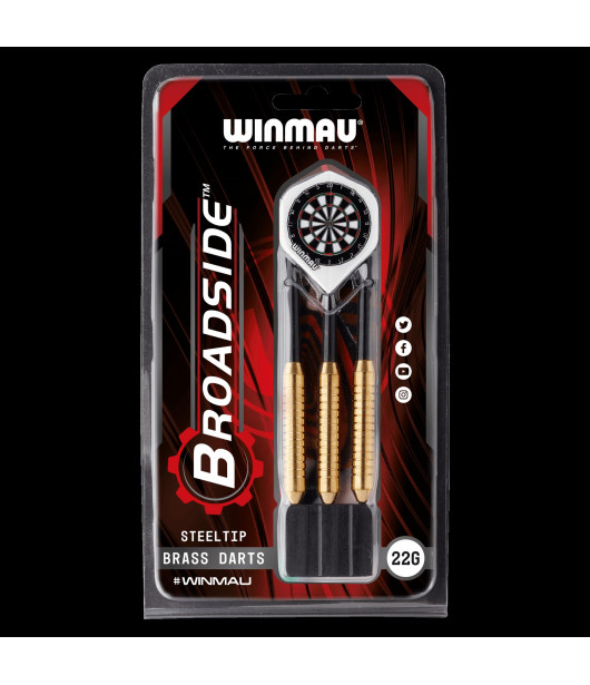 BROADSIDE Brass 1225 Brass Steeldarts 22g