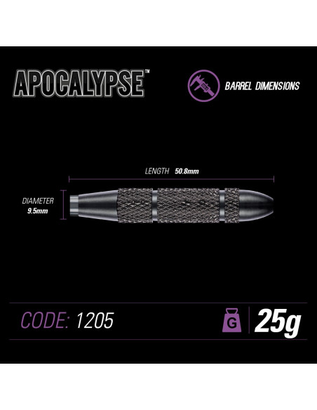 APOCALYPSE 1205 soft darts 25g