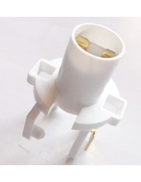 Lamp holder with micro switch