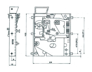 Coin validator 50 cents - mechanical 2