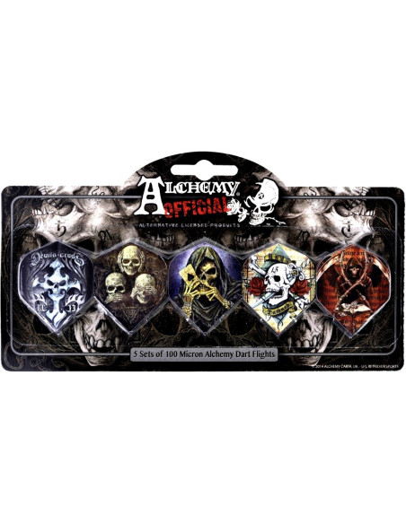 Alchemy Skulls Flights 5 Set Packung