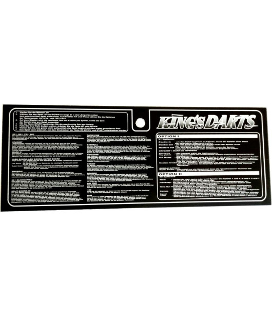 Plexi Spielanleitung deutsch - King Dart