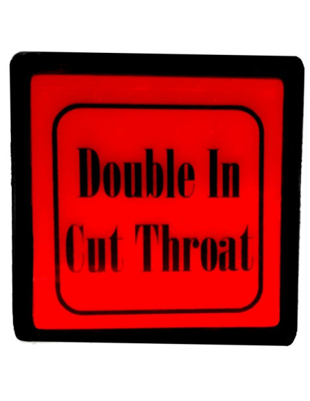 Taster Double In Cut Throat - Cyberdine Dart