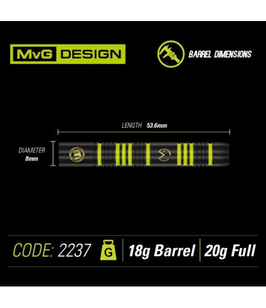 Michael Van Gerwen MvG Ambition Softdarts 20g Winmau