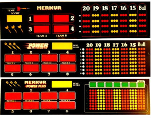 Display board - Merkur Power Plus