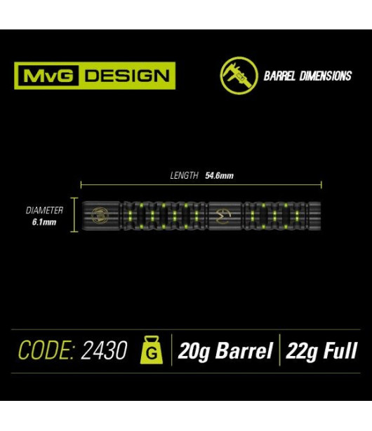 Michael Van Gerwen MvG ADRENALIN soft darts