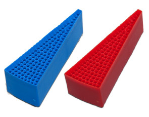 Segment - blue red triangle Merkur conversion set 1