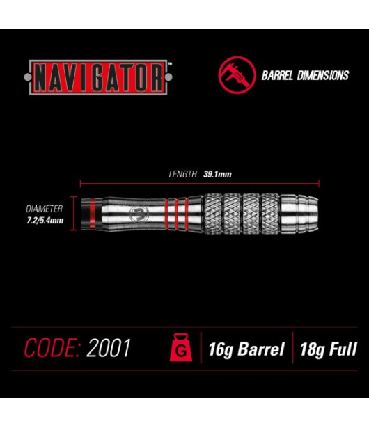 NAVIGATOR Softdarts 18g Winmau