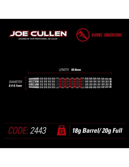 JOE CULLEN soft darts 20g Winmau
