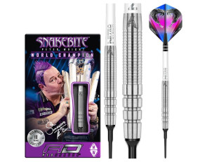 PETER WRIGHT Snakebite PL15 Softdarts 18g Red Dragon