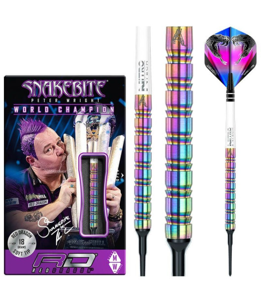 PETER WRIGHT World Champion 2020 Edition Snakebite 20g Red Dragon
