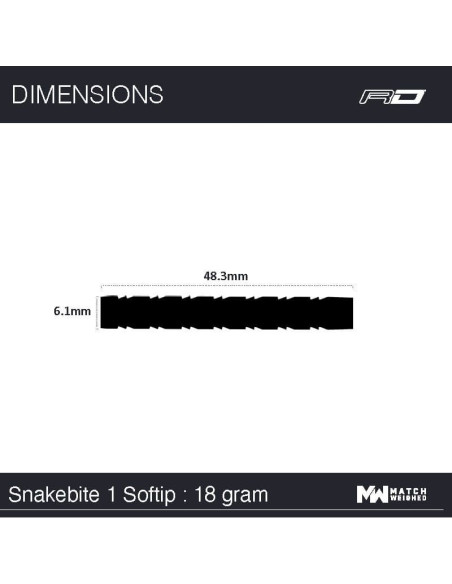 PETER WRIGHT World Champion 2020 Edition Snakebite 20g Red Dragon