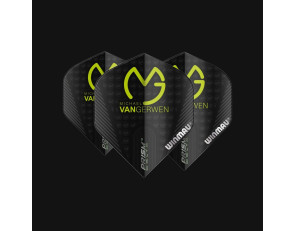 Prism Delta MvG Flights Winmau | Black 6915.206