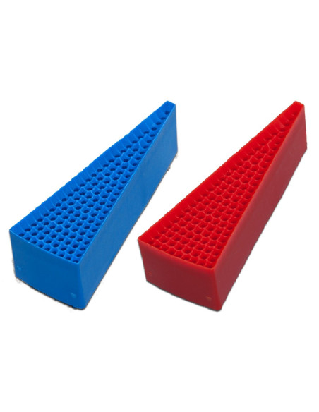 Segment - blue red triangle
