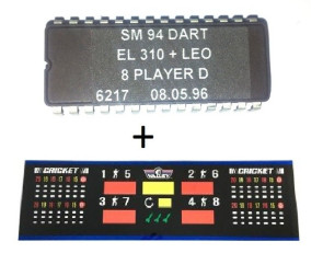 Conversion kit SM92 from 4 to 8 players