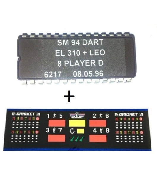 Conversion kit SM92 from 4 to 8 players