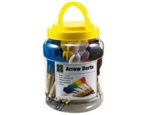 Arrows darts 100 pieces + tips + flights