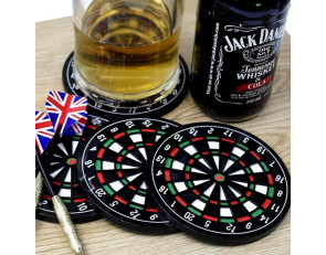 Beer mat - dart board