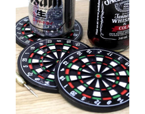Beer mat - dart board 2